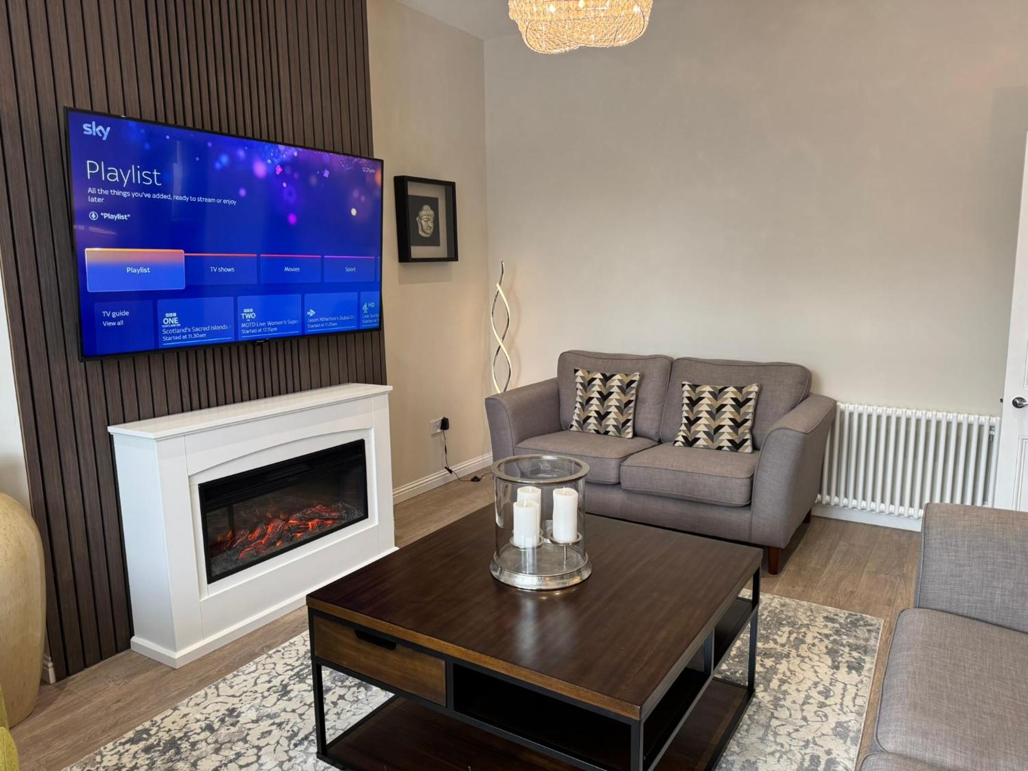 Luxury 2 Bedroom Cottage West Calder ภายนอก รูปภาพ
